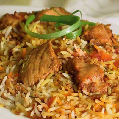 "Boneless Special Chicken Biryani(kakatiya mess(hyderabad exclusives)) - Click here to View more details about this Product